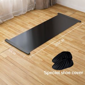 2M Yoga sliding mat balance training portable home exercise effective fat burning speed skating mat