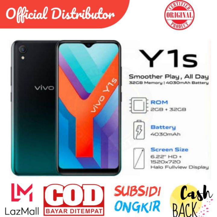 Vivo y1s 2gb discount 32gb