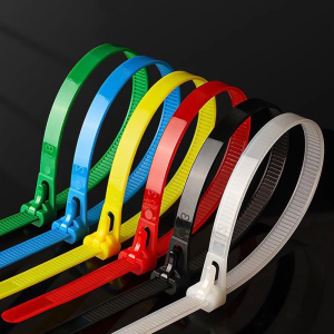 100Pcs/Pack Releasable Hook Reusable Nylon Cable Tie Organizer5*200 (mm)Multipurpose Firm Nylon【COD】