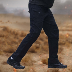 Mens Ready Stock Water-Resistant Hiking Pants with Multi Pockets Plus Size Outdoor Pant