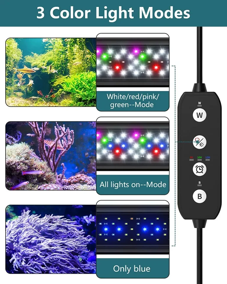 SIROKA SRK IO Led Aquarium Light Fit for 30 105cm Plants Full