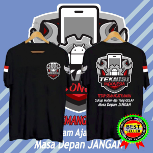 KAOS TSHIRT BAJU DISTRO TEKNISI INDONESIA
