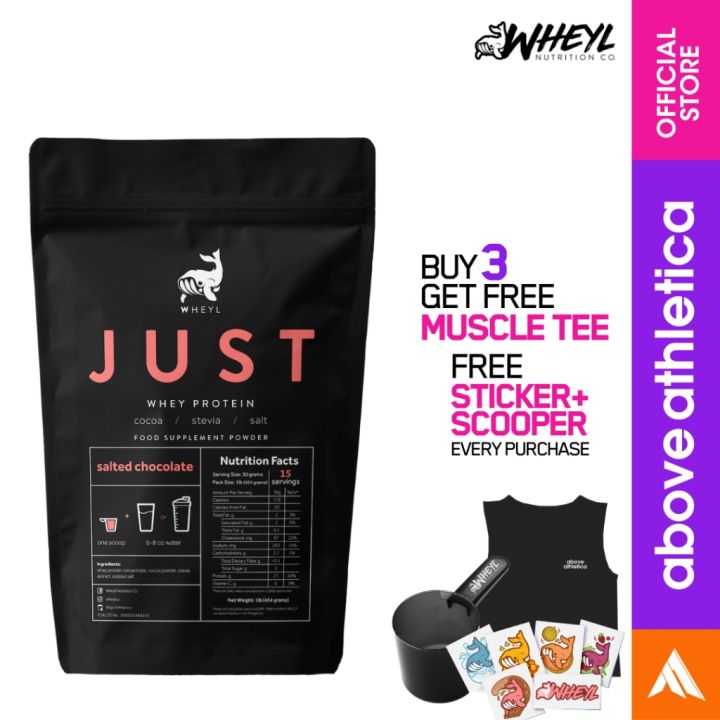 Wheyl Nutrition Just Whey Protein 1lbs 15 Servings Protein Powder