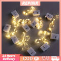 LED Fairy Lights Battery Operated String Lights Waterproof Metal Wire Firefly Lights for DIY Crafts Wedding Table Centerpieces Party Bedroom Christmas. 