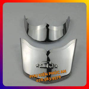 Bộ ốp mỏ đuôi dè INOX/Carbon xe Sh Mode năm 2020 2021 2022 2023 2024 chỉ mũi chắn bùn trước sau che mõm Sh nữ