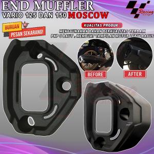 END MUFFLER VARIO 125 150 ABS CBS ISS KEYLESS KEY LESS CORONG TUTUP MONCONG KNALPOT HONDA V125 V150