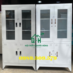 TỦ HỒ SƠ KÍNH VĂN PHÒNG GIÁ RẺ - SẮT TĨNH ĐIỆN CAO CẤP GIAO NHANH HCM