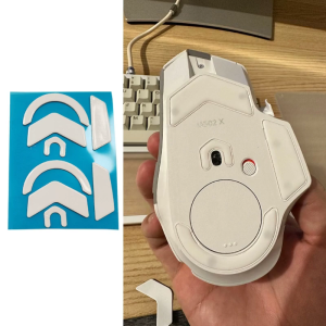 Mouse Skates Mouse Feet Pad For G502X Wireless Mice Glides Curved Edges White 2 Sets