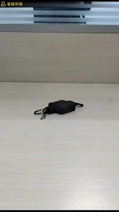 Retractable multi-purpose steel rope keychain outdoor backpack anti-loss rope heavy-duty steel wire rope fishing safety rope