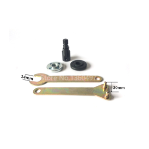 Trục M10 kẹp đĩa cắt đĩa mài lắp motor DIY cưa máy mài máy cắt