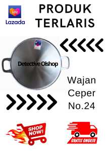 Wajan Ceper/ Katel/Kuali Ceper Berkualitas tinggi No.24