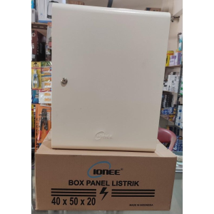 Box panel 40x50x20cm Kunci PUTAR indoor / box panel listrik / panel cabinet IONEE / box panel tebal mirip UMG