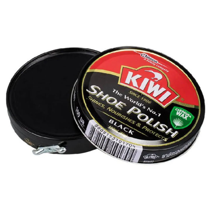 Kiwi Shoe Polish Shine & Protect Instant Polish Black Neutral Brown