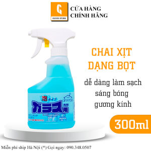 Chai xịt rửa vệ sinh kính rửa kính Rocket Nhật Bản 300ml