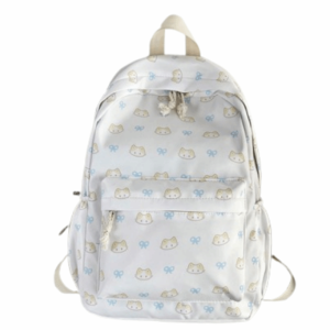 CRNGW Cute Students School Bags Large Capacity Creative Girls Backpack Fashionable Lightweight College Student Backpack Children