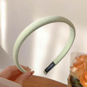 YIN WEI Mint green hair band girls high skull top headband 2024 new wash face hair card hair bundle headdress