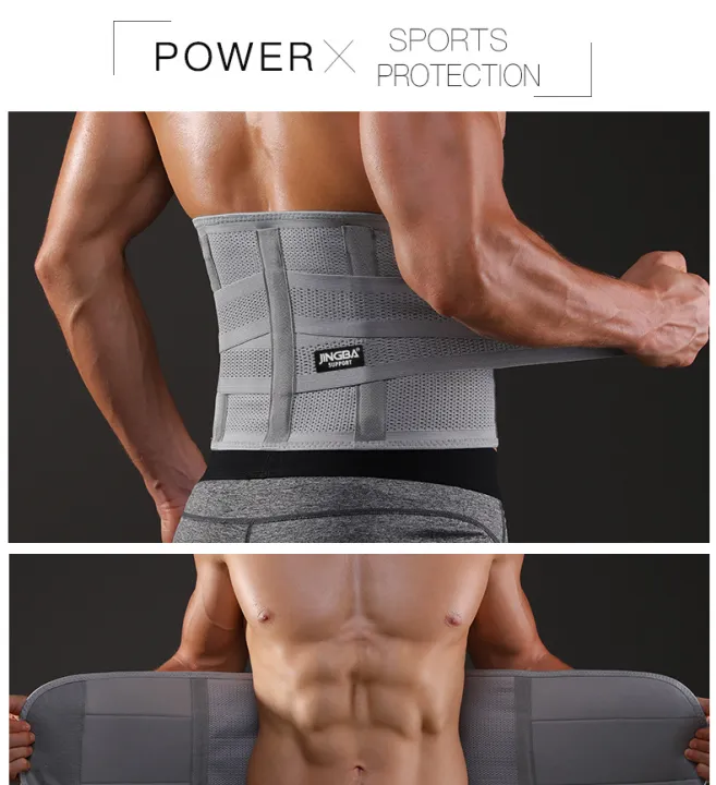 Lumbar%20Back%20Support%20For%20Men%20Men's%20Breathable%20Light%20Waist%20Support%20Waist%20Trimmer%20Body%20Shaper%20for%20Men%20Fitness%20Sports%20Support%20Compression%20Belt%20Weightlifting%20Running%20Basketball%20Protective%20Gear%20-%20Image%208