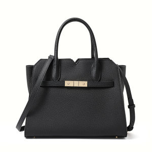 First layer cowhide handbag light luxury high-end platinum bag large capacity commuting bag crossbody womens bagWedding bags and gifts are fashionable and atmospheric