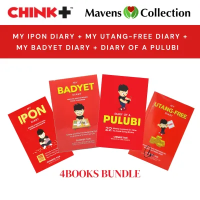CHINKEE TAN books bundle ( My Ipon Diary My Badyet Diary My Utang-Free Diary Diary of A Pulubi )