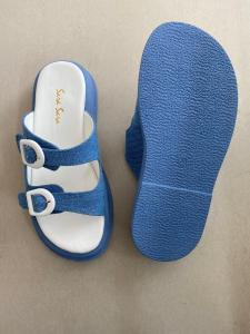 Sarasara JOLLA Sandal flat platform Wanita ban dua gesper cantik sendal selop kekinian terbaru