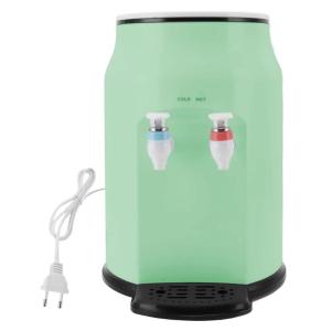 ตู้ระบายความร้อนด้วยน้ำแบบตั้งโต๊ะ220V ตู้ใส่น้ำร้อนเย็นแบบถอดได้โหลดทางด้านบนขนาดเล็กสำหรับหอพัก