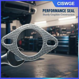 CISWGE 1PC phổ cao Temp xe xả mặt bích Gasket tăng cường niêm phong Pad cho hệ thống Muffler sử dụng lâu dài