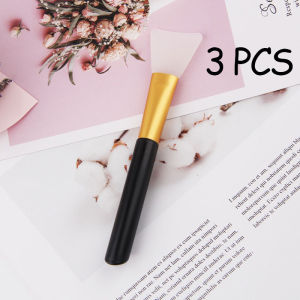 3PCS Silicone Face Mask Brush Skincare Beauty Facial Mud Mask Mixing Tool Makeup Brushes Soft Applicator