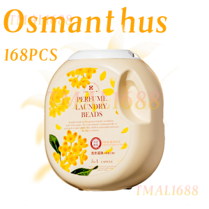 [✅SG Ready Stock] 168/258pcs 5-in-1 Perfume Laundry Beads 5 Chambers Long Lasting Fragrance Laundry Capsules Scent Booster Detergent Pods Safe for Baby Clothes