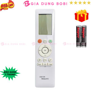 Điều khiển điều hoà Midea Mã 05 remote máy lạnh Midea - tặng kèm pin - Gia Dụng Bo Bi