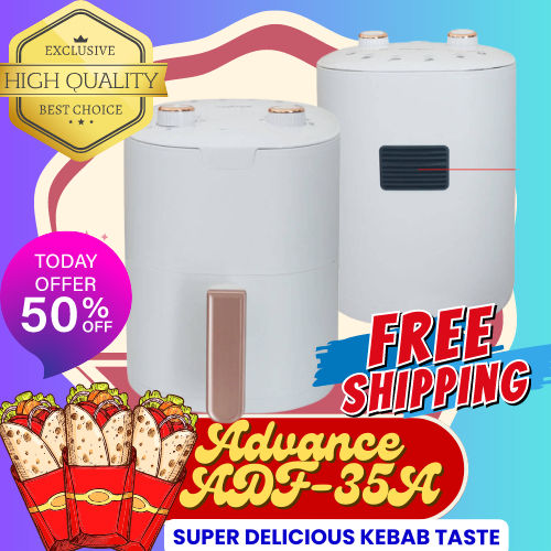 Murah Air Fryer Advance Electric ADF-35A 600 Watt | Garansi Resmi 1 Tahun