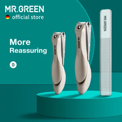 MR.GREEN Baby Safety Nail Clippers Nail Care Clippers Fingernail Cutter Newborn Baby Convenient Nail File Manicure Tools
