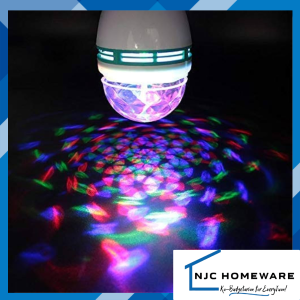 Mini Party Disco Light LED Bulb with Rotating Color Effects for Festive Lighting