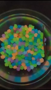 Nurm 3-13mm Luminous Sand Stone Glow In Dark Home Pebbles Stone Path Outdoor Yard Fish Tank Decorations