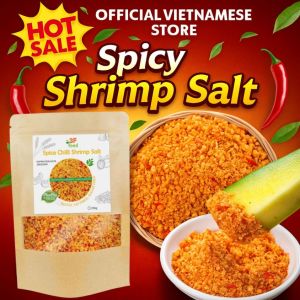 【B1T1】Halal Spicy Shrimp Chili Salt – Perfect for Fruits & Cooking - Chunky Texture Ready to Enjoy