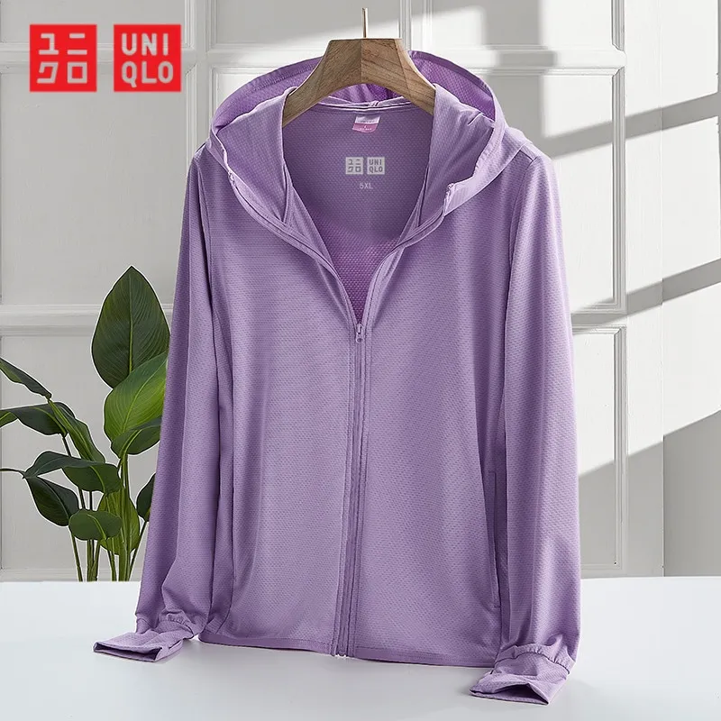 Uniqlo AIRism uv protection light running jacket, Women's Fashion, Coats,  Jackets and Outerwear on Carousell