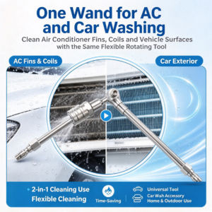 Universal 360 Degree Adjustable Aircon Cleaning Sprayer Nozzle Air Conditioner Sprayer Head Aircon Coil Cleaning Tool