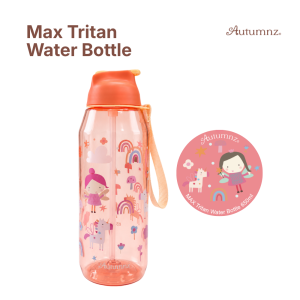 Autumnz MAX Tritan Water Bottle (650ml) | Kids Straw Bottle