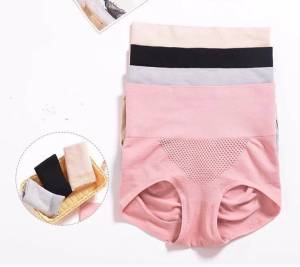 U-2985 กางเกงในเอวสูง เก็บทรง (กระชับก้น เก็บหน้าท้อง) ฟรีไซส์