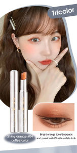 Gradient Eyeshadow Pen Non-stick Eyeshadow Three-color Gradient Brighten Your Eyes Waterproof and Sweatproof