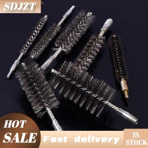 SDJZT 1PC Chimney Cleaning Brush For Pipe Cleaning Polishing 10-50mm Threaded Wire Brush Metal Handle Stainless Steel Brush