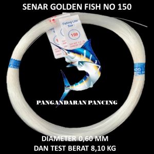 Pancing Senar Jaring Golden Fish No 150 Strong and Smooth