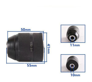 Kepala Bor 10mm / Keyless Hand Electric Drill Chuck With Lock Self-tighten Drill Chuck