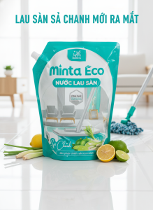 Minta Eco Nước Lau Sàn Tinh Chất Sả Chanh Sạch Nhanh Khô Thoáng An Toàn Cho Trẻ Nhỏ Xua Đuổi Côn Trùng Hiệu Quảnuoclausanthomvasach nuoc lau sàn nhà nuớc chất lỏng đồ vệ sinh nhà cửa