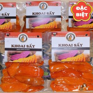 Khoai lang mật Đà Lạt sấy dẻo loại đặc biệt dẻo thơm ngọt tự nhiên tốt cho sức khỏe - Đặc sản Thảo Đà Lạt