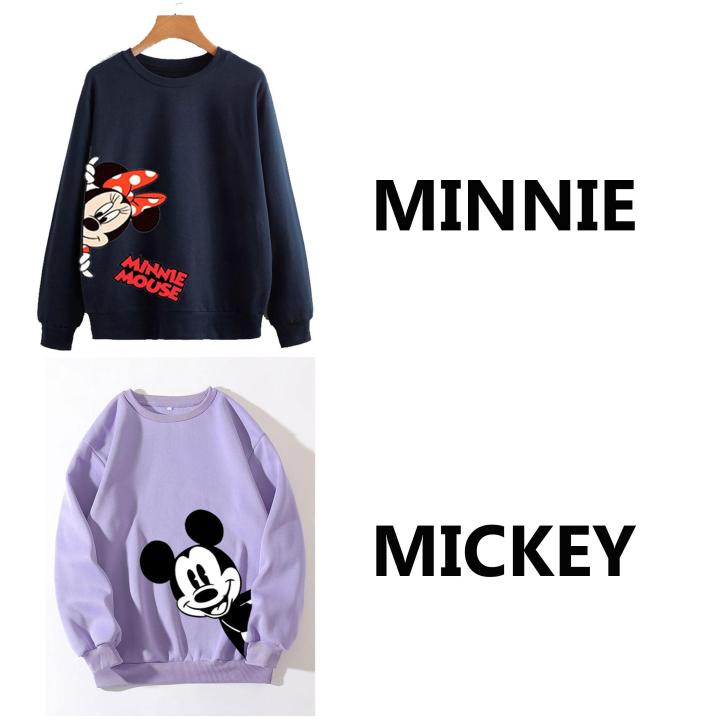 SWEATER ( MINNIE MOUSE/MICKEY MOUSE ) PRINTED DESIGN | Lazada PH