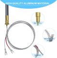 36" 750mv Thermopile Generator Compatible with Pitco Southbend and Anets Gas Fireplace Water Heaters Gas Fryer Cluster 60125501   Replacement Part Number h5882 60J79 60J7901 R942 2103-512 5pcs. 