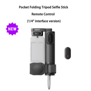 【STOCK】Original Insta360 X5/X4 Foldable 2-in-1 Selfie Stick Tripod 1/4" Mount Remote Control Grip Wand For Insta360 X4 Air/X5/X4 Accessories