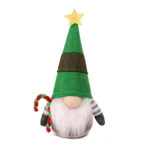 SIRENXI Vải không dệt Búp bê Gnome trang trí Giáng sinh Hoạt hình Dệt kim Búp bê nhồi bông hình chú lùn Giáng sinh. Đồ dùng cho tiệc Treo Vật trang trí hình chú lùn không . Trang trí nhà cửa dịp Giáng sinh