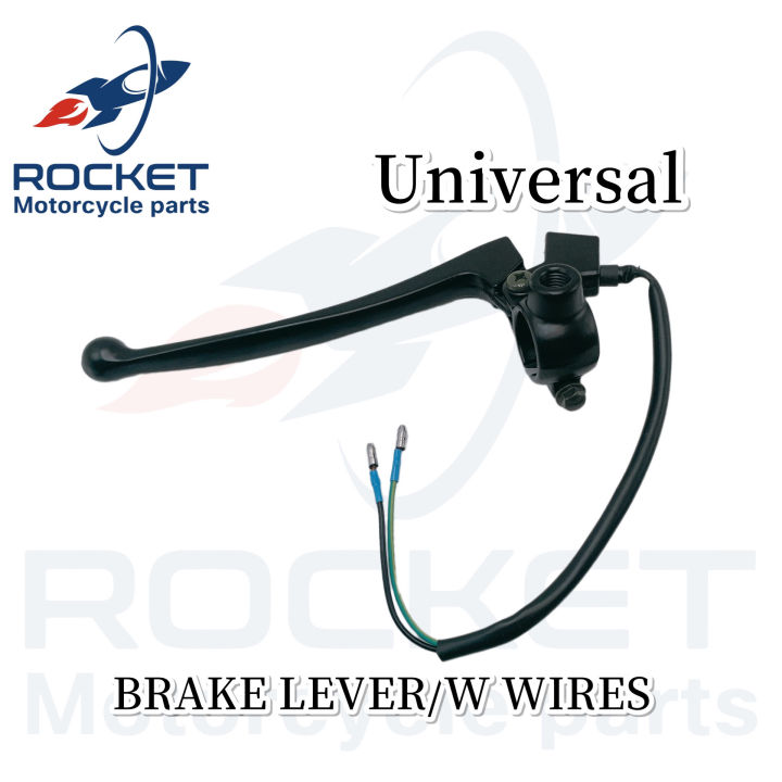 W Wire Handle Motorcycle Parts Universal Brake/Clutch Lever W Wire Handle with Brake ...