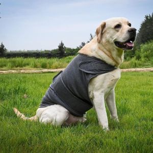 MMLUCK anxiety wrap for dogs dog anxiety vest Breathable Dog Anxiety Jacket Comfortable Soft Dog Calming Vest Practical Warm Dog Soothing Clothes For Dog Puppy